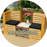 Design of pallet furniture Zeichen