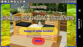 Design of pallet furniture اسکرین شاٹ 1