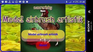 Airbrush artistic design syot layar 1