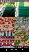 Modèles de tapis de mosquée Affiche