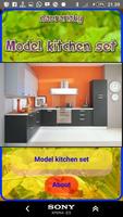 Model kitchen set โปสเตอร์