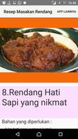 Resep Masakan Rendang ภาพหน้าจอ 3