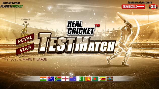 Real Cricket™ Test Match poster