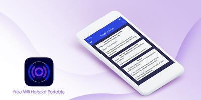 Free Wifi Hotspot - Portable Wifi Hotspot capture d'écran 1