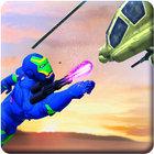 Flying Iron Hero: Helicopter Shooting Tank Battle icon