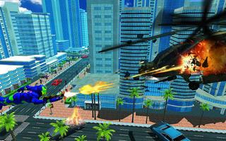 Flying Iron Hero: Helicopter Shooting Tank Battle screenshot 3
