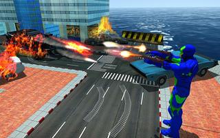 Flying Iron Hero: Helicopter Shooting Tank Battle screenshot 2