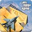 Jet Airplane on Mega Ramp: Mid Air Flying Stunts