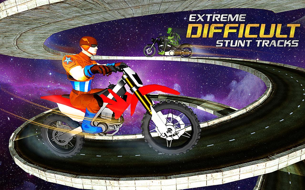 Superhero Moto Bike Race Impossible Stunts For Android APK Download