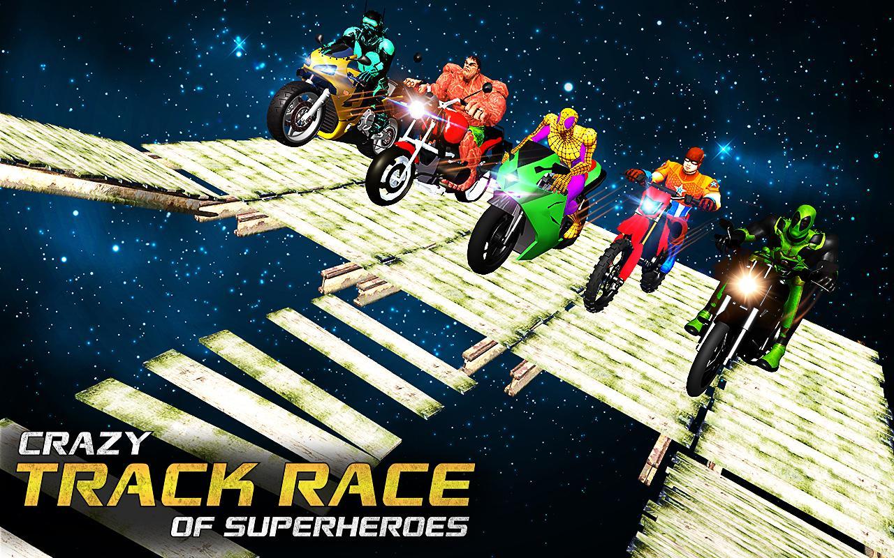 Superhero Moto Bike Race Impossible Stunts For Android APK Download