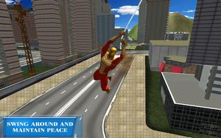 Spider Hero Swing Action اسکرین شاٹ 1