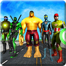 Superheroes vs Robots Battle - Zombie Aliens Fight APK