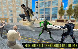 Superheroes vs Robots Battle - Zombie Aliens Fight Cartaz