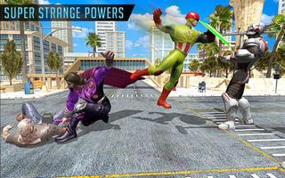 Superheroes vs Robots Battle - Zombie Aliens Fight 截图 1