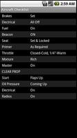 Aircraft Checklist تصوير الشاشة 1