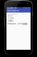 برنامه‌نما Phone Temperature عکس از صفحه
