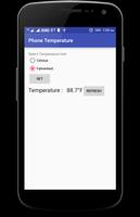 برنامه‌نما Phone Temperature عکس از صفحه