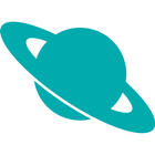 Saturno: Navegador web sencillo, rápido y privado. أيقونة