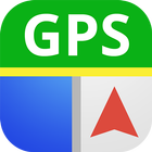GPS Maps: Route finder & map آئیکن