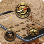 Navigation Map Parchment Theme icono
