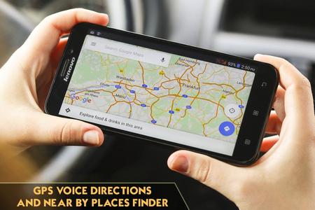 GPS Navigator Với Địa điểm Điều hướng của Maps ảnh chụp màn hình 5