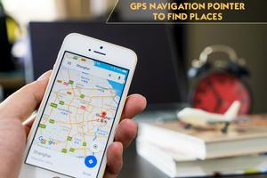 GPS Voice Navigator With Places Maps Navigation capture d'écran 1
