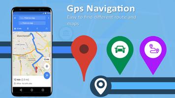 Navigation with voice waze directions & Maps تصوير الشاشة 1
