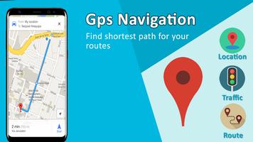 Navigation Maps & Traffic Aler poster