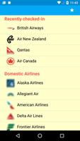 Web Check in - All Airlines Affiche