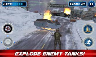 Navy Sniper Winter Soldier War imagem de tela 1