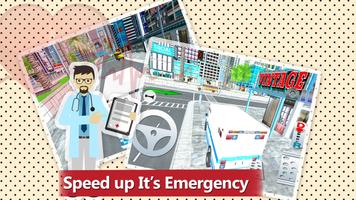 911 Ambulance Rescue Simulator Game 2018 capture d'écran 3