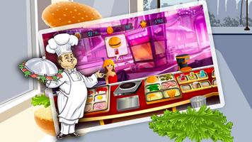 Restaurant Burger Cooking Mania-Fun and Adventure スクリーンショット 1