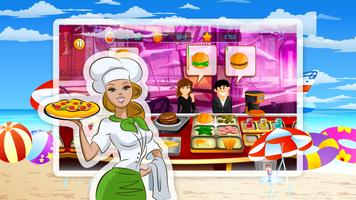 Restaurant Burger Cooking Mania-Fun and Adventure Ekran Görüntüsü 2