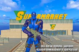 Black Pool Hero Supermarket Robbery Rescue screenshot 2