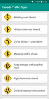 Road & Traffic Signs Canada capture d'écran 2