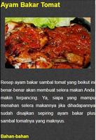 Resep Ayam Bakar Nusantara capture d'écran 3