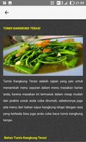 Resep Masak Sayuran Nusantara capture d'écran 1