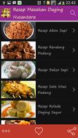 Resep Masakan Daging Nusantara ภาพหน้าจอ 3