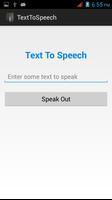Text To Speech स्क्रीनशॉट 1