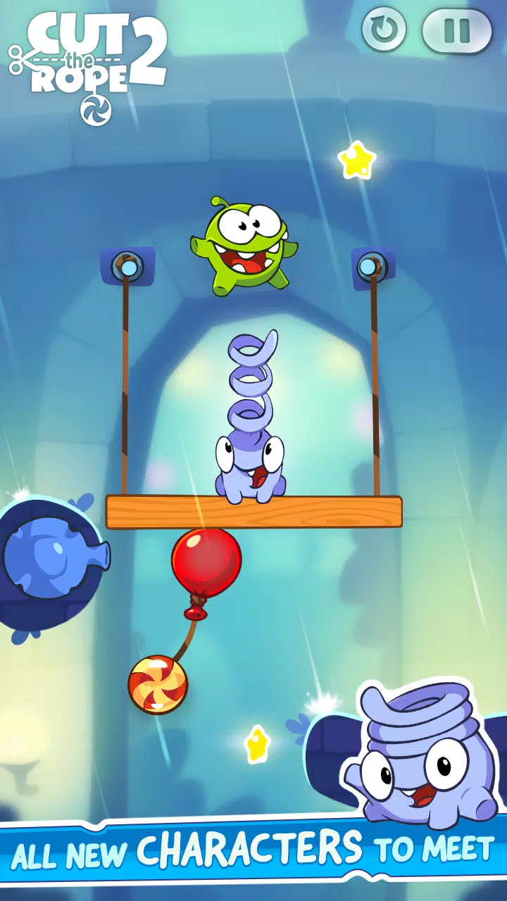 Om Nom returns in Cut the Rope: Experiments - CNET