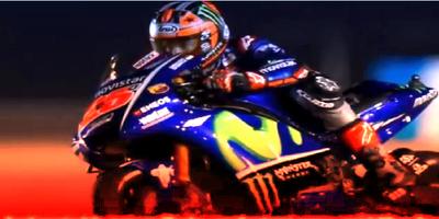 Exciting Moto Gp Racing Impressions Poster