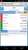 IRTC Live Train Status capture d'écran 1