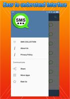 SMS Collection 2017 latest captura de pantalla 2