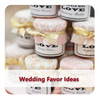 Wedding Favor Ideas Zeichen
