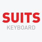 Suits Emoji Keyboard أيقونة