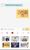 Suits Emoji Keyboard screenshot 2