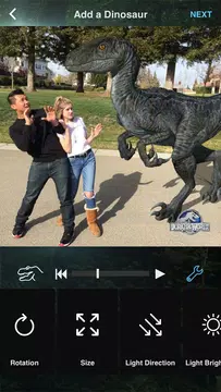 Screenshot 3 for Jurassic World MovieMaker