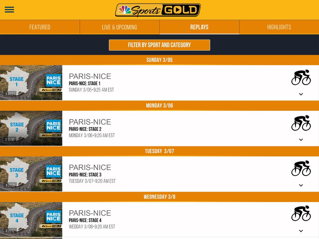 NBC Sports Gold APK Download - Free Sports APP for Android ...