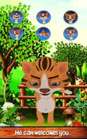 pembicaraan  bayi  Tiger 3D screenshot 3