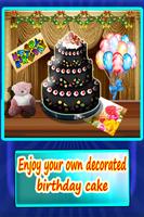 Delicious Cake Make Decoration poster